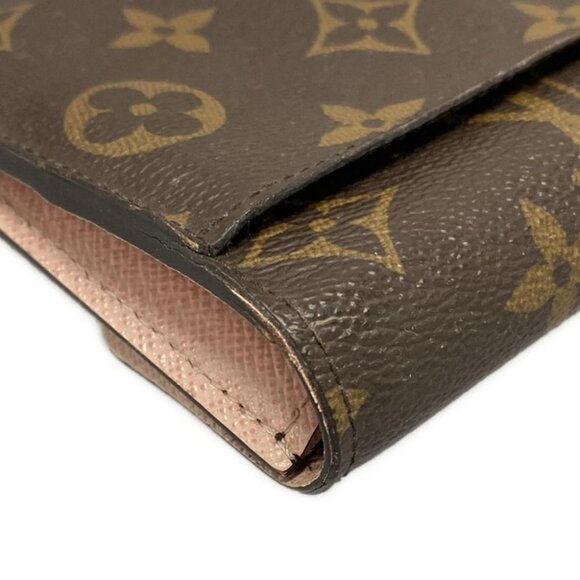 Auth LOUIS VUITTON Portefeuille Jeanne M62203 Rose Ballerine Monogram CA2176 - Picture 12 of 14